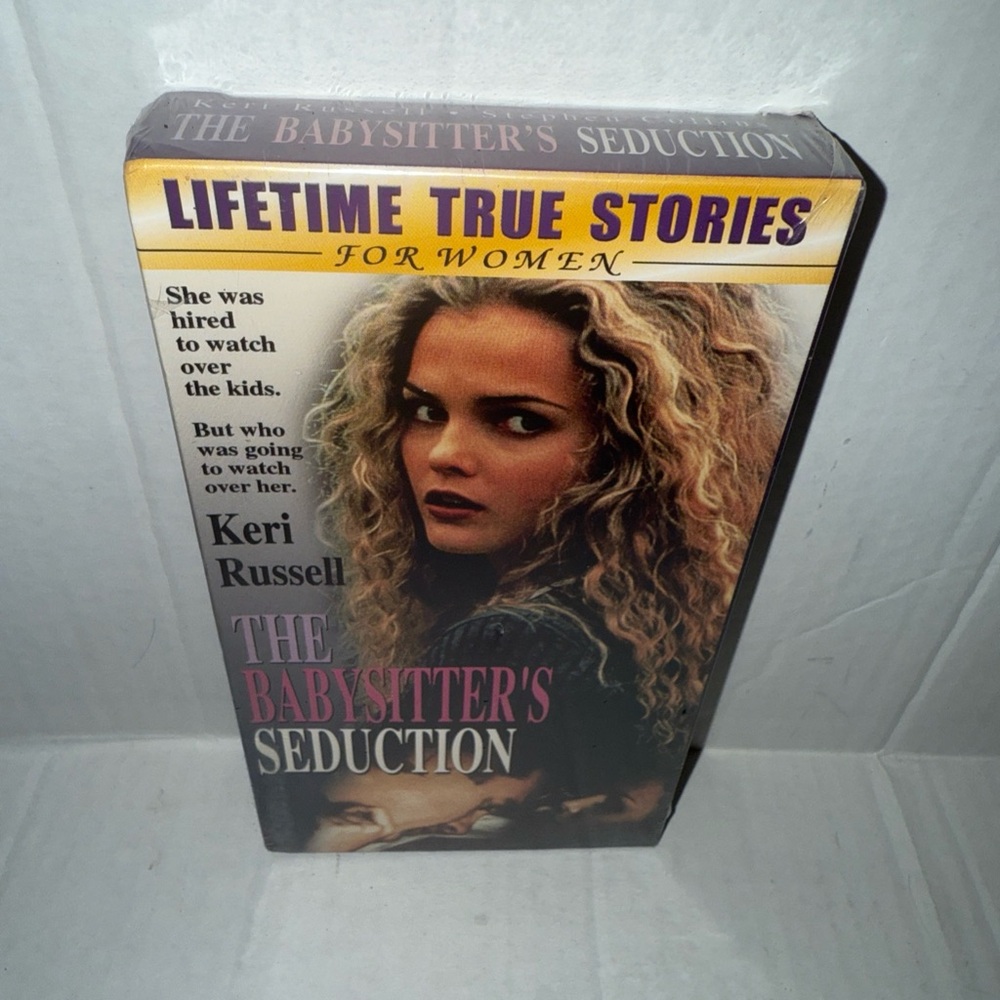 The Babysitter's Seduction VHS - Lifetime True Stories Brand New Sealed VHS Tape